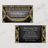 ビクトリアンなスタイリスト3.5" x 2.0" 名刺 (正面/裏面)