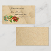 ビクトリアンなテレホンカード 名刺 (正面/裏面)