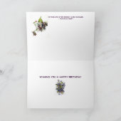 ビクトリアンなバイオレット カード (内部)