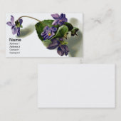 ビクトリアンなバイオレット 名刺 (正面/裏面)