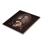 ビクトリアンなバニー タイル (側面)