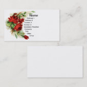 ビクトリアンなバラのアーチ 名刺 (正面/裏面)