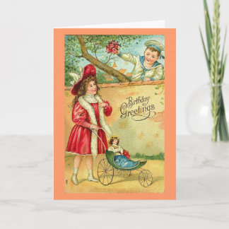 ビクトリアンなバースデー・カード カード
