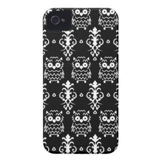 ビクトリアンなフクロウの例 Case-Mate iPhone 4 ケース