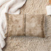 ビクトリアンなミュージシャンのセピア色のフィルムのコラージュ- L ランバークッション (ブランケット)