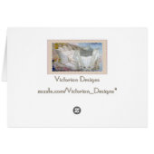 ビクトリアンなロマンスカード (裏面横)