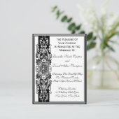 ビクトリアンなヴィンテージ 招待状 (スタンド正面)