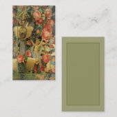 ビクトリアンな名刺 名刺 (正面/裏面)