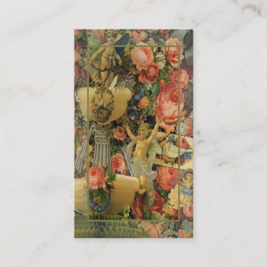 ビクトリアンな名刺 名刺 (正面)