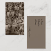 ビクトリアンな名刺 名刺 (正面/裏面)