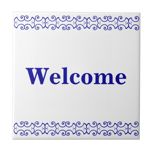 ビクトリアンな喜ばしい徴候 タイル (正面)