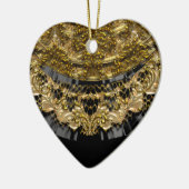 ビクトリアンな嘆くこと セラミックオーナメント (左)