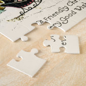 ビクトリアンな国のクリスマス ジグソーパズル (側面)