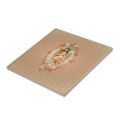 ビクトリアンな天使のバラのバロック式のヴィンテージの花柄 タイル (側面)