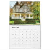 ビクトリアンな家 カレンダー (3月 2026)