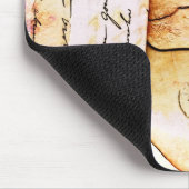 ビクトリアンな封筒 マウスパッド (コーナー)