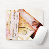 ビクトリアンな封筒 マウスパッド (マウス)