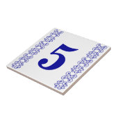 ビクトリアンな屋家番号のタイルの垂直 タイル (側面)