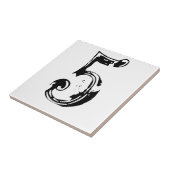 ビクトリアンな屋家番号 タイル (側面)