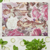 ビクトリアンな庭の台所タオル16" x 24" キッチンタオル (折り畳み)