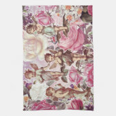 ビクトリアンな庭の台所タオル16" x 24" キッチンタオル (縦)