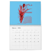 ビクトリアンな庭 カレンダー (2月 2026)