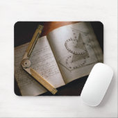 ビクトリアンな建築家の微積分のマニュアルおよび定規 マウスパッド (マウス)