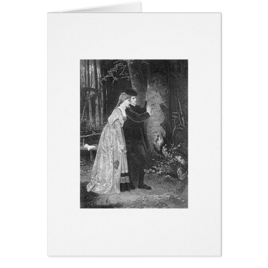 ビクトリアンな愛カード (正面)