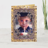 ビクトリアンな挿入物あなた自身のイメージ シーズンカード (正面)