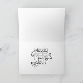 ビクトリアンな母及び子供の母の日カード カード (内部)