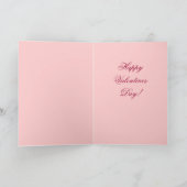 ビクトリアンな海賊バレンタインカード シーズンカード (内部)