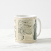 ビクトリアンな自転車のファッション コーヒーマグカップ (正面右)