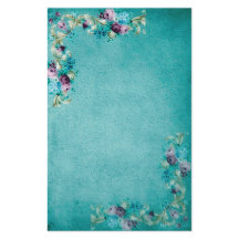 ビクトリアンな花の文房具