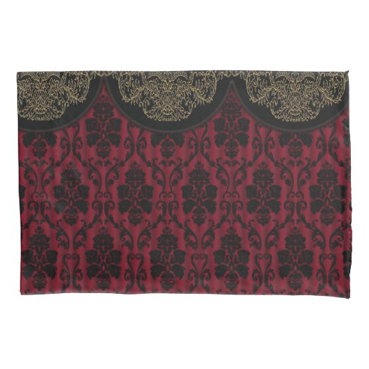 ビクトリアンな質 枕カバー (正面)