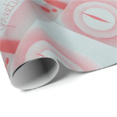 ビクトリアンな40年代のヴィンテージの蝋燭X-mas ラッピングペーパー (ロールコーナー)