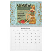 ビクトリアンなFloozies 2010年 カレンダー (2月 2026)