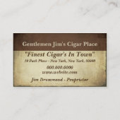 ビクトリアンなSteampunk 名刺 (裏面)