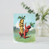 ビクトリアンにんじん提案はがき ポストカード (スタンド正面)