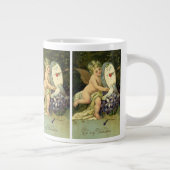 ビクトリアンのバレンタインデー ヴィンテージエンジェル ラブバーズ ジャンボコーヒーマグカップ (右)