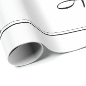 ビクトリアンぶら下がった結婚フローラ ラッピングペーパー (ロールコーナー)