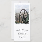 ビクトリアンイギリス製ラックカード (正面)