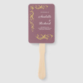 ビクトリアンエレガント結婚の ハンドファン (正面)