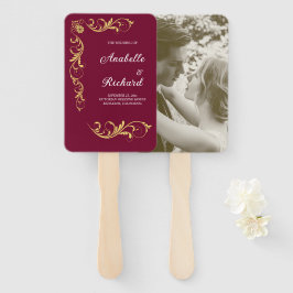 ビクトリアンエレガント結婚の ハンドファン