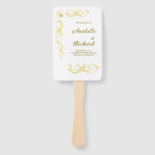 ビクトリアンエレガント結婚の ハンドファン (正面)