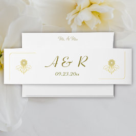 ビクトリアンエレガント結婚の 招待状ベリーバンド