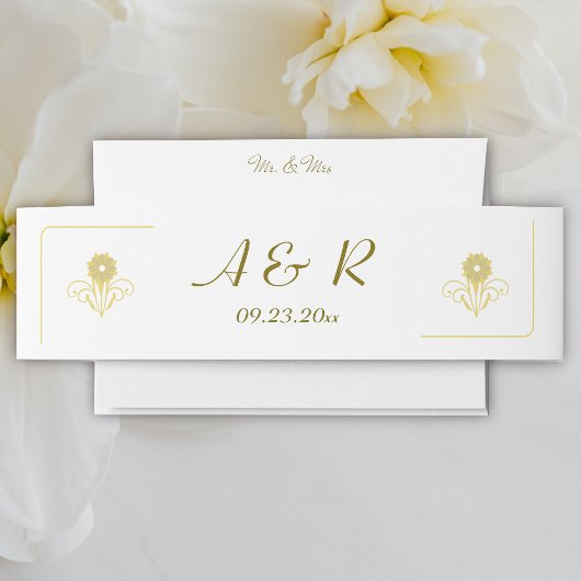 ビクトリアンエレガント結婚の 招待状ベリーバンド