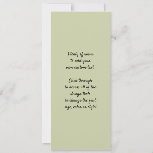 ビクトリアンエンジェルとヴィンテージのイースターリリーの花 招待状 (裏面)