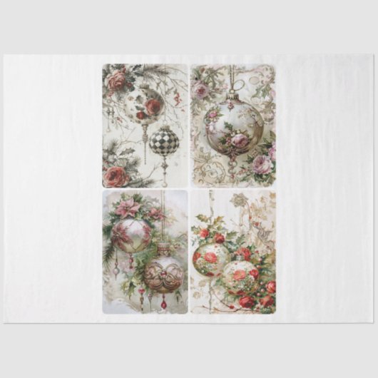 ビクトリアンオーナメント 薄葉紙 (正面)