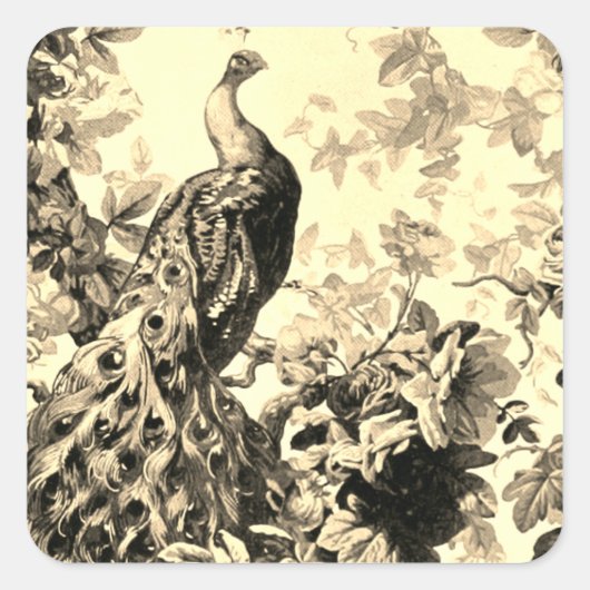 ビクトリアンククフローラエレガントトイル スクエアシール (正面)