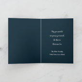 ビクトリアンクリスマスの家 シーズンカード (内部)